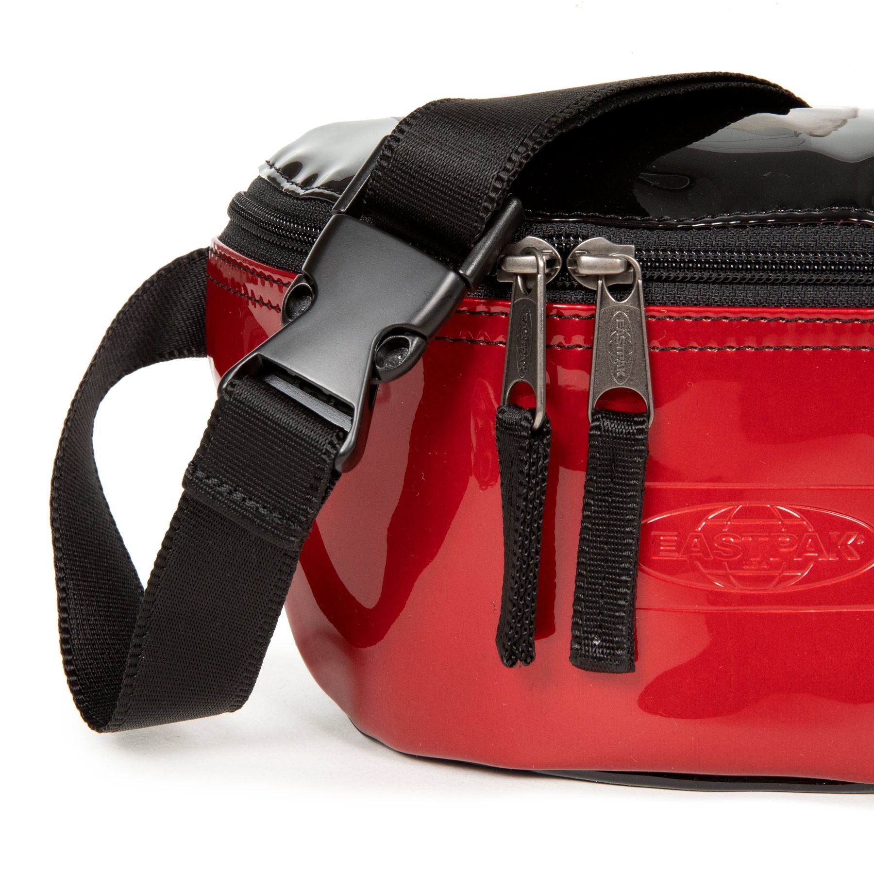 Marsupio "Springer" Rosso Lucido con Finitura Glossy