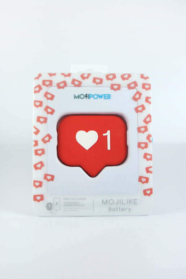 Powerbank Mojipower Like 1 da 2600mAh - Notifica Social