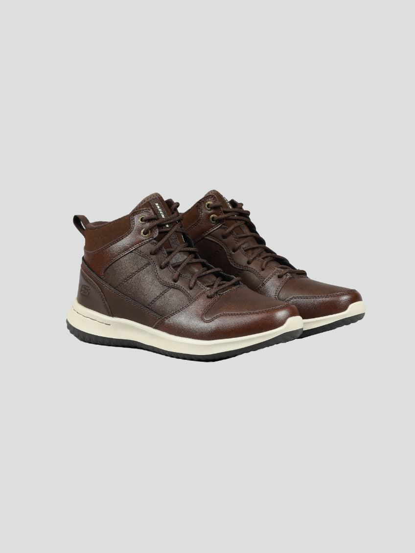 Polacchine Skechers marroni "Ralcon Chocolate" Memory Foam