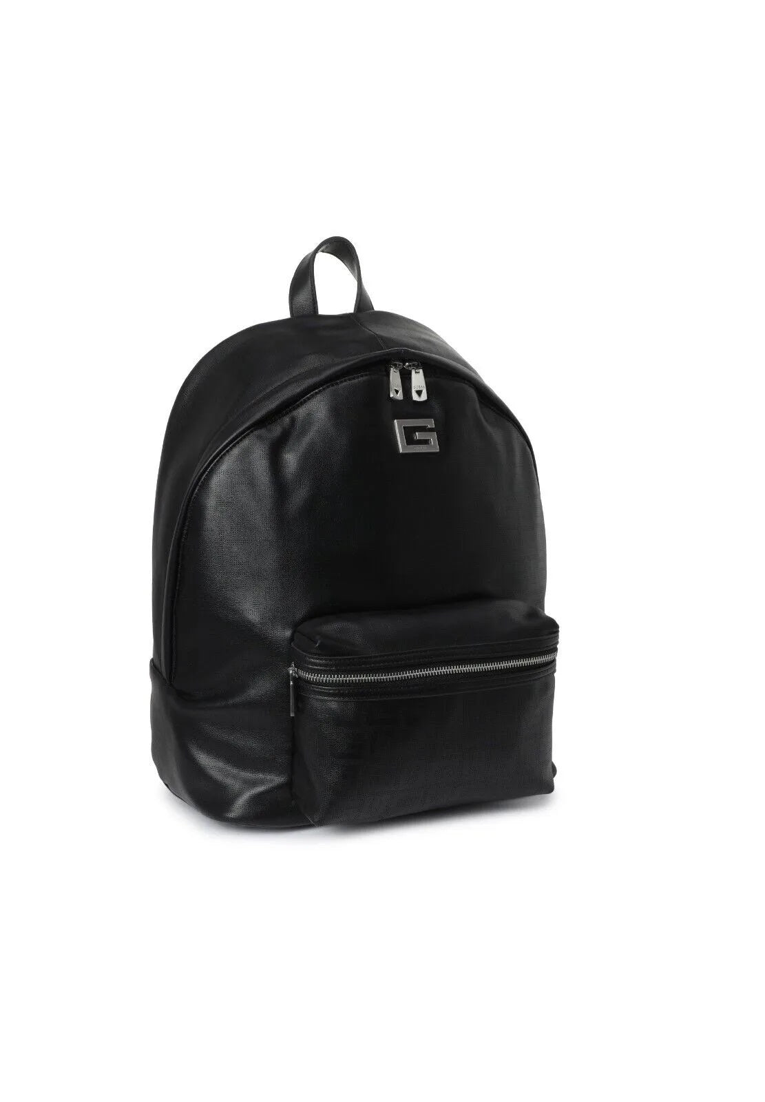 Zaino Guess nero con logo G frontale