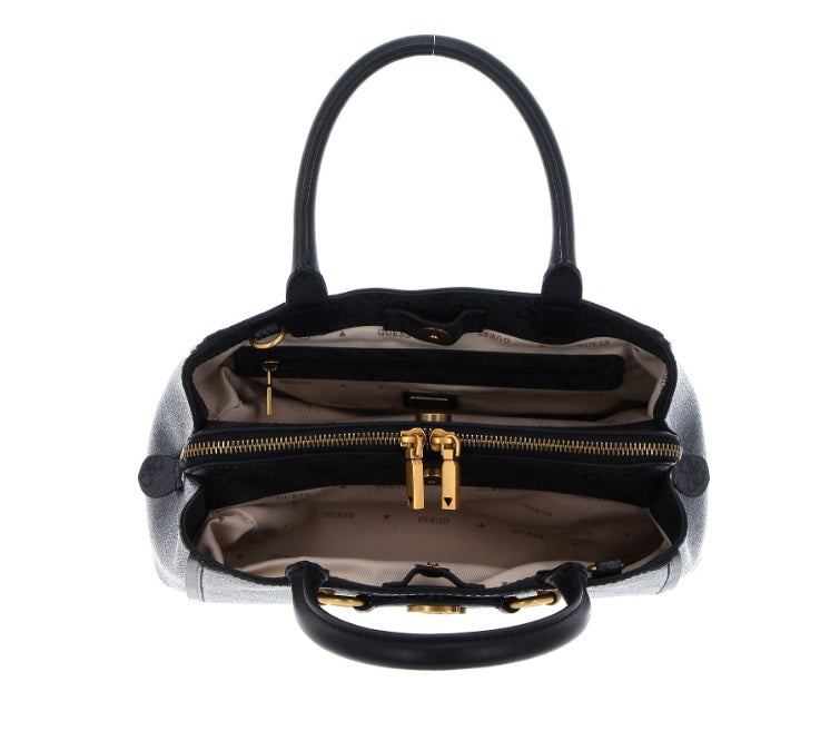 Borsa "Izzy" con logo 4G Blu Navy