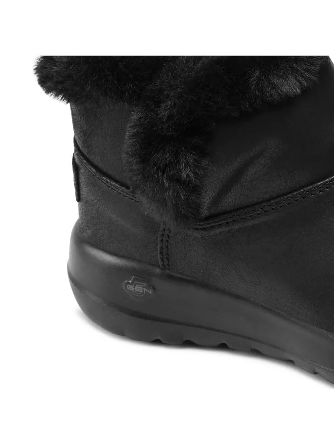 Stivaletti neri Skechers "Endeavor" con imbottitura in pelliccia sintetica