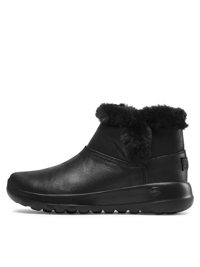 Stivaletti neri Skechers "Endeavor" con imbottitura in pelliccia sintetica