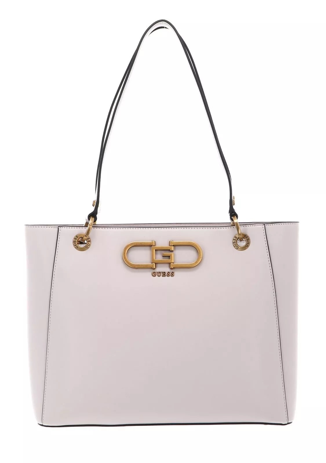 Borsa a spalla Guess color stone in ecopelle con dettagli metallici