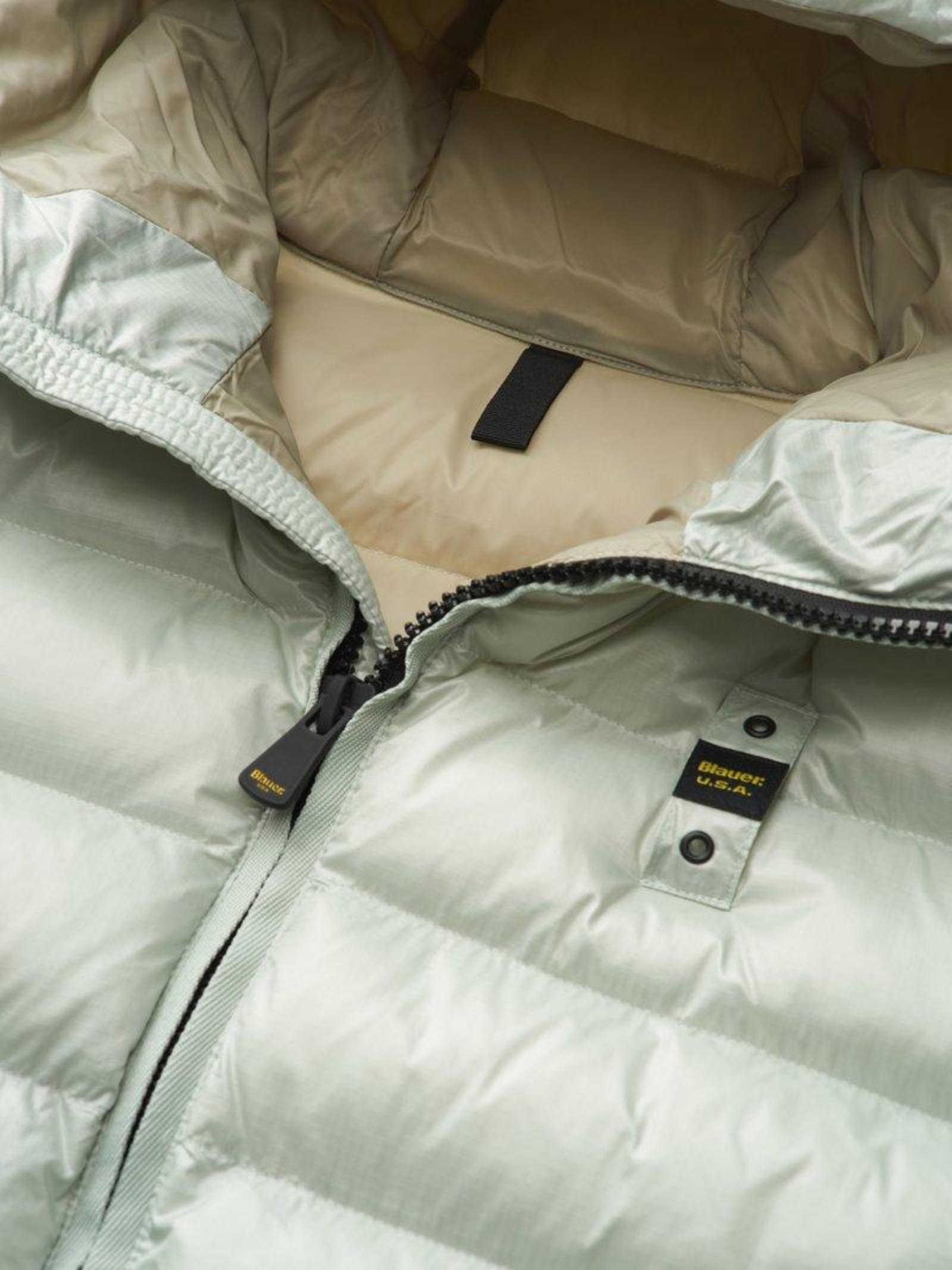Piumino "Adams" Calce con Interno Beige in Nylon Eco Idrorepellente