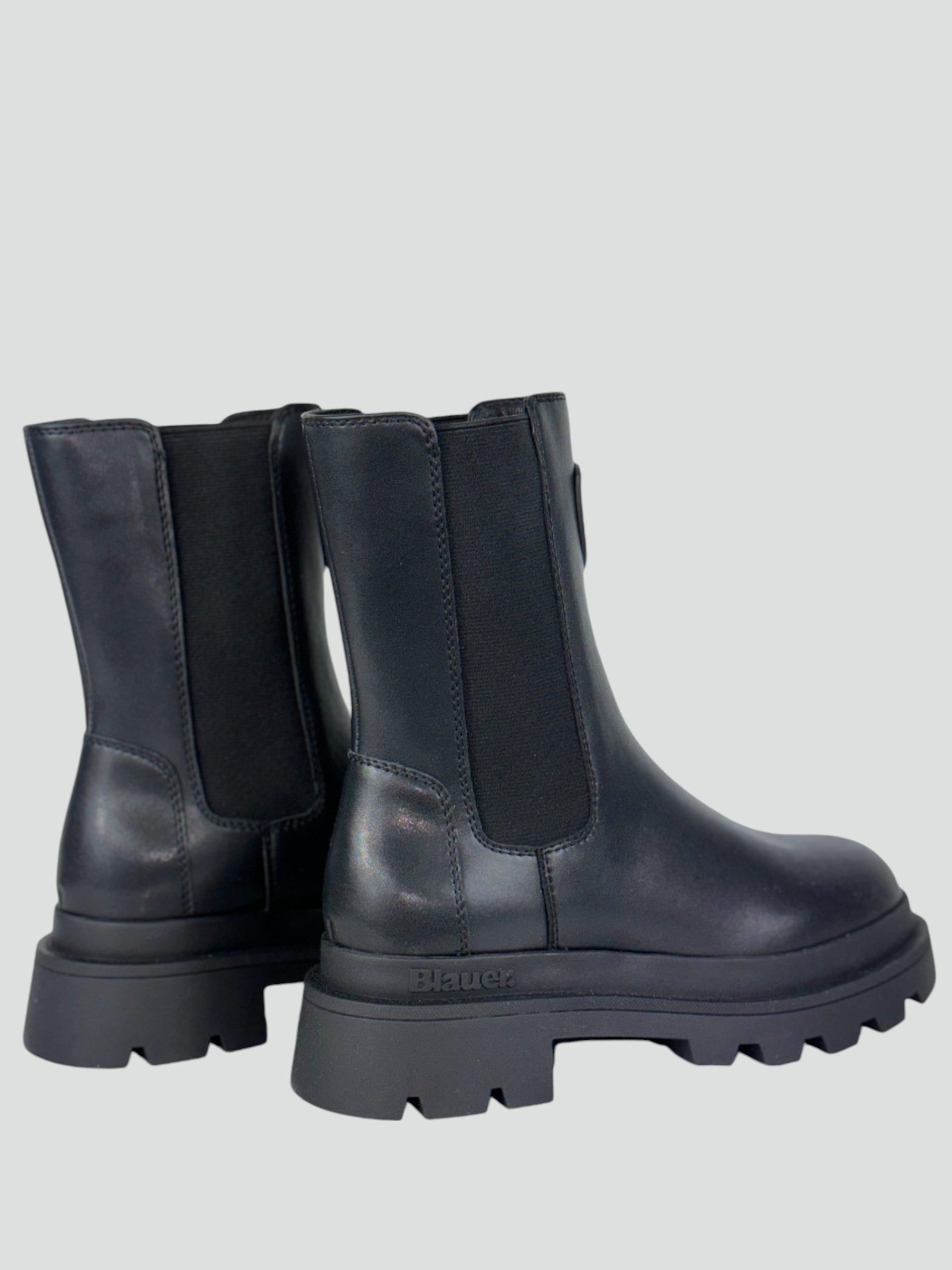 Stivaletti Chelsea Donna "Kimmel" in Pelle Nera