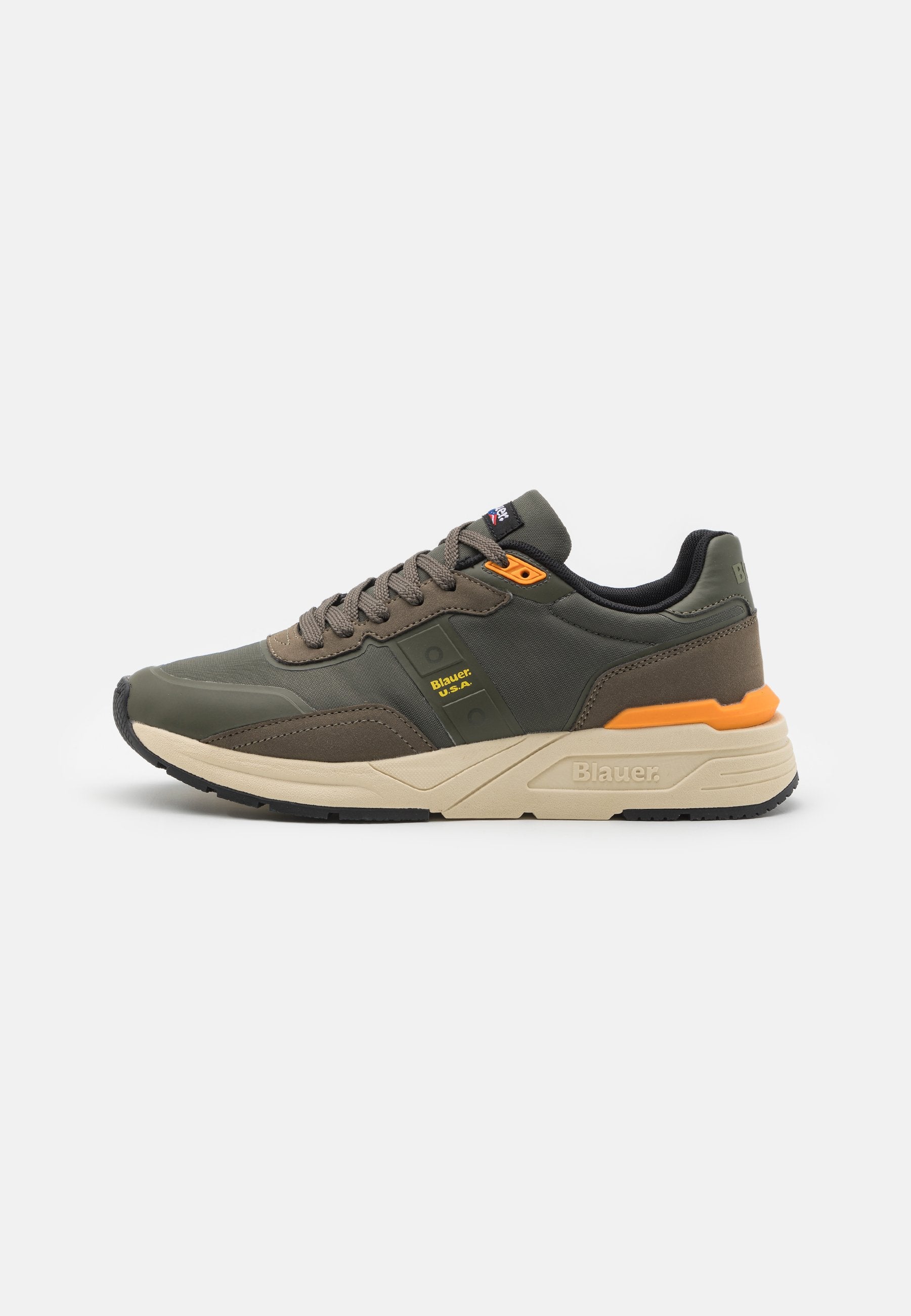 Sneakers Uomo "Ray03/Cormil" Militari in Tessuto e Materiale Sintetico