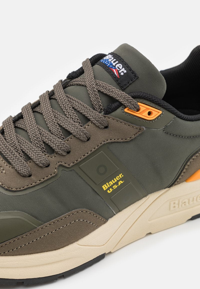 Sneakers Uomo "Ray03/Cormil" Militari in Tessuto e Materiale Sintetico