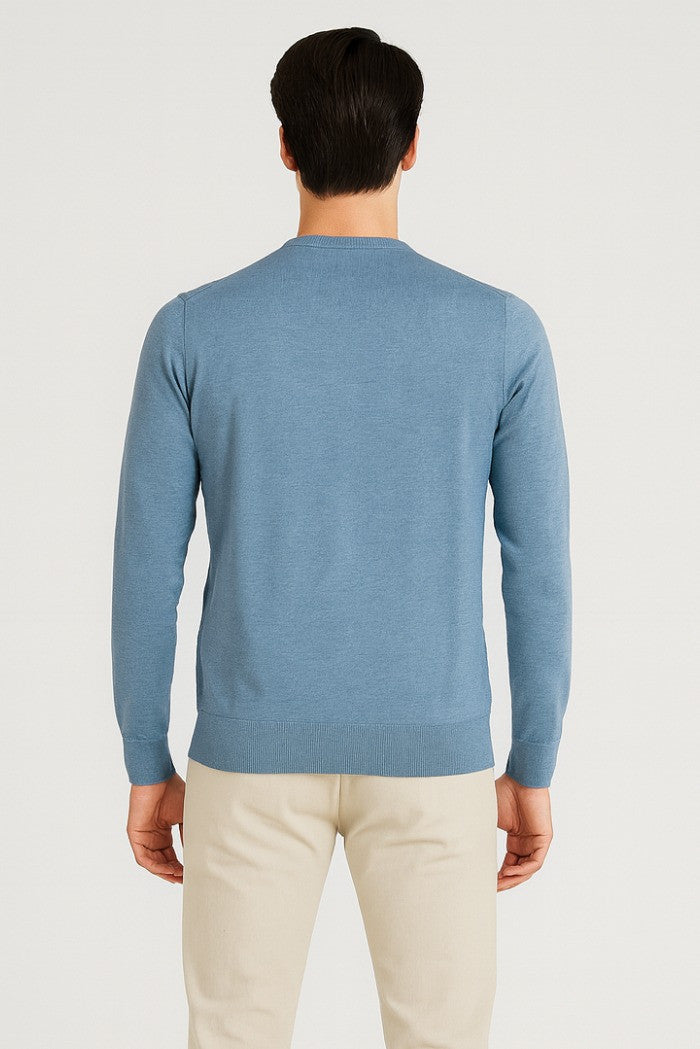 Maglia carta da zucchero in Misto Viscosa Silk Touch