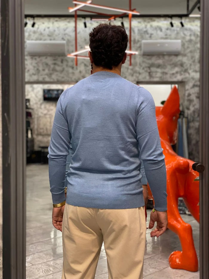 Maglia carta da zucchero in Misto Viscosa Silk Touch