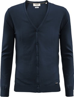 Cardigan Blu in Maglia Leggera