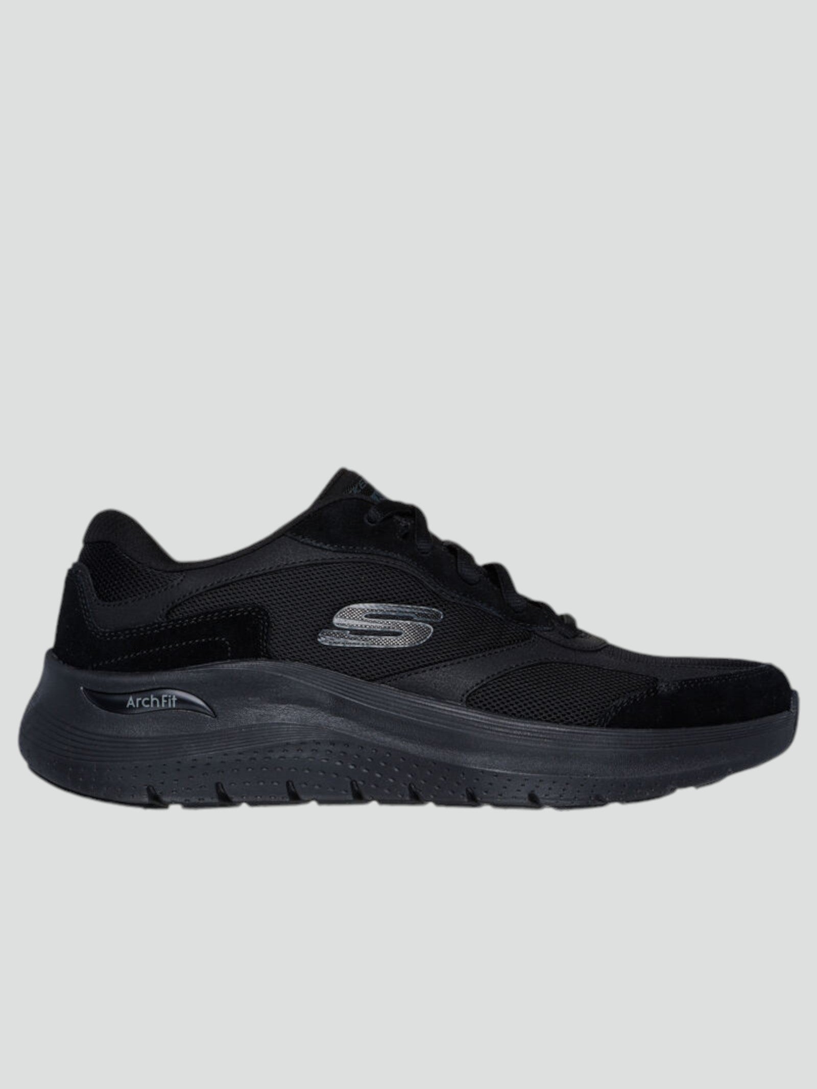 Sneakers "Arch Fit 2.0 - The Keep" Nere con Dettagli in Pelle