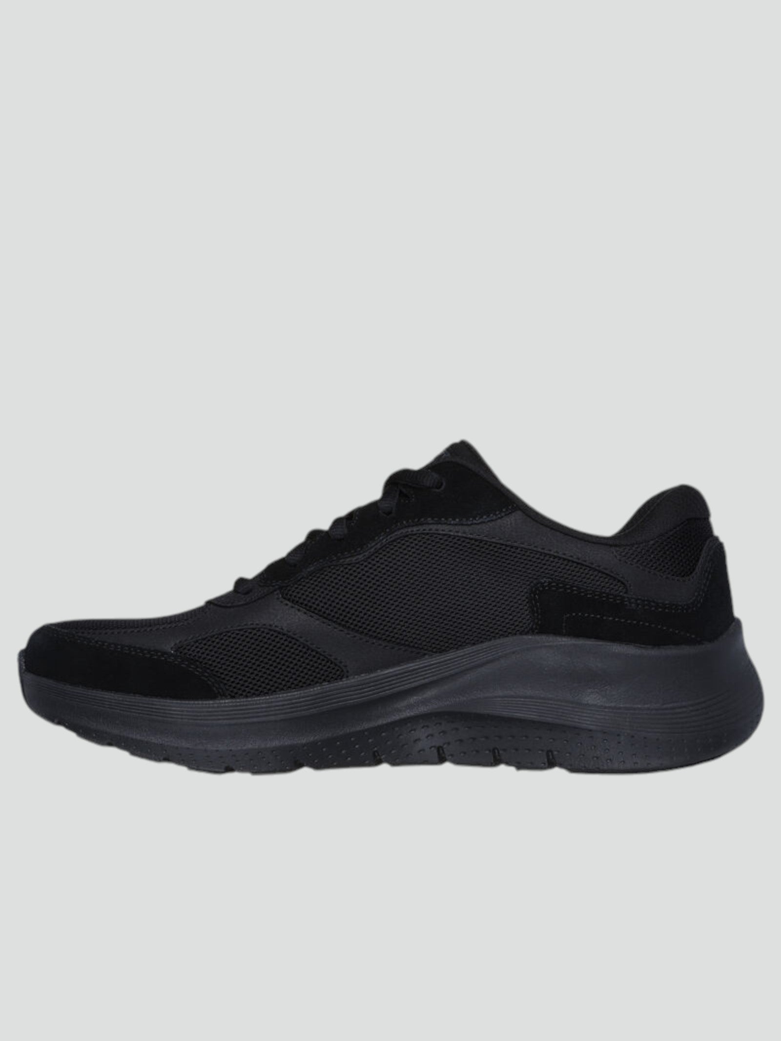Sneakers "Arch Fit 2.0 - The Keep" Nere con Dettagli in Pelle