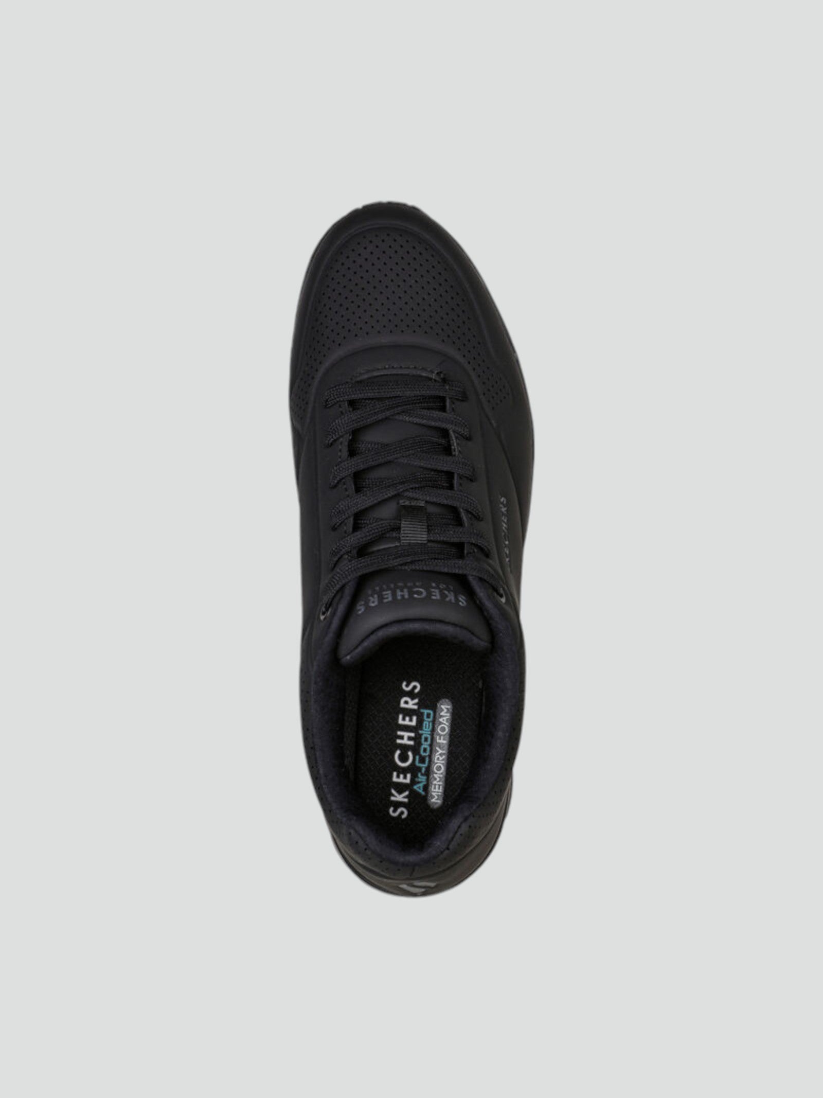 Sneakers "Uno - Stand On Air" Nere con Ammortizzazione Skech-Air®