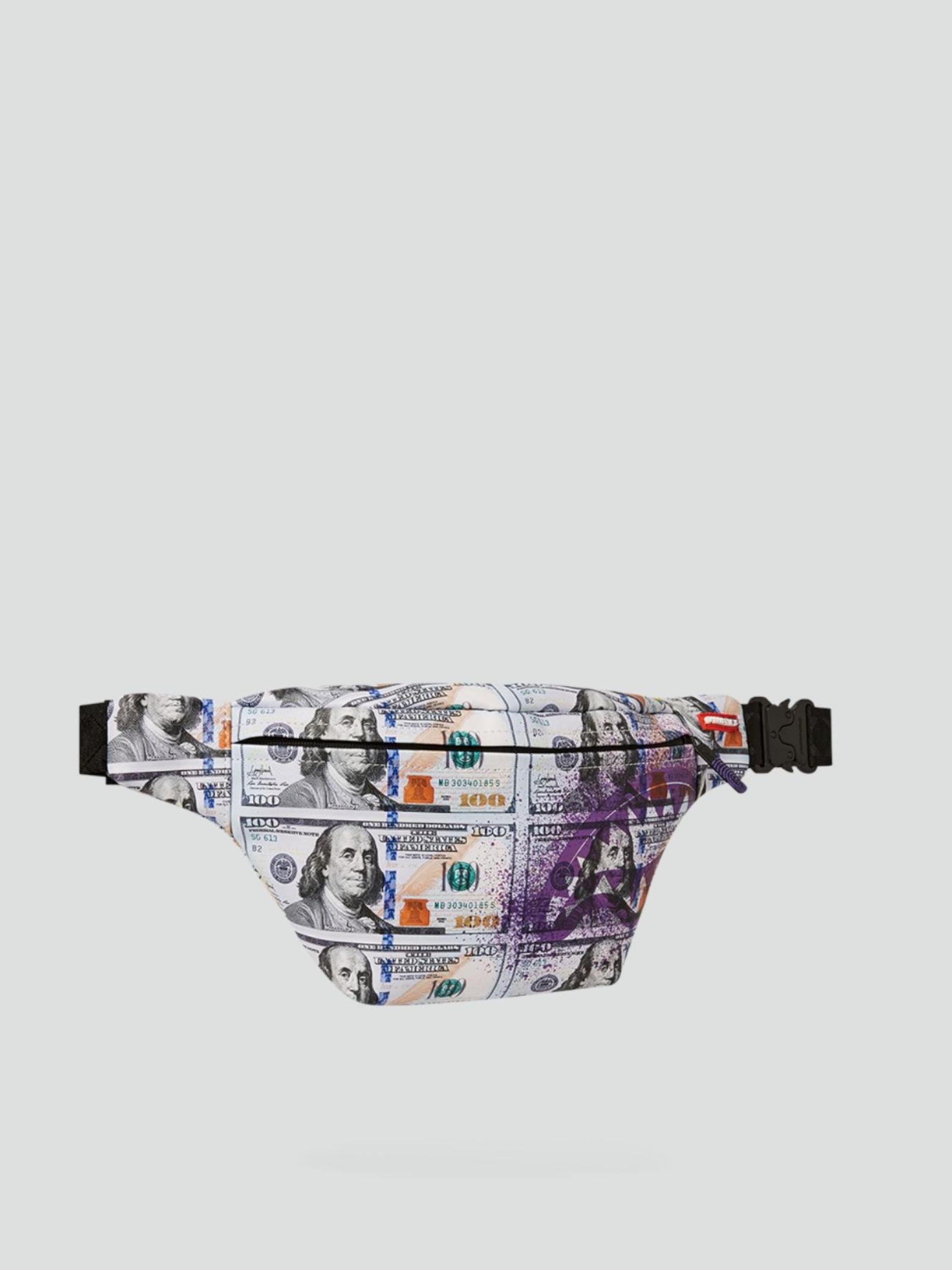 Marsupio "Money Splat Savvy" con Stampa Banconote