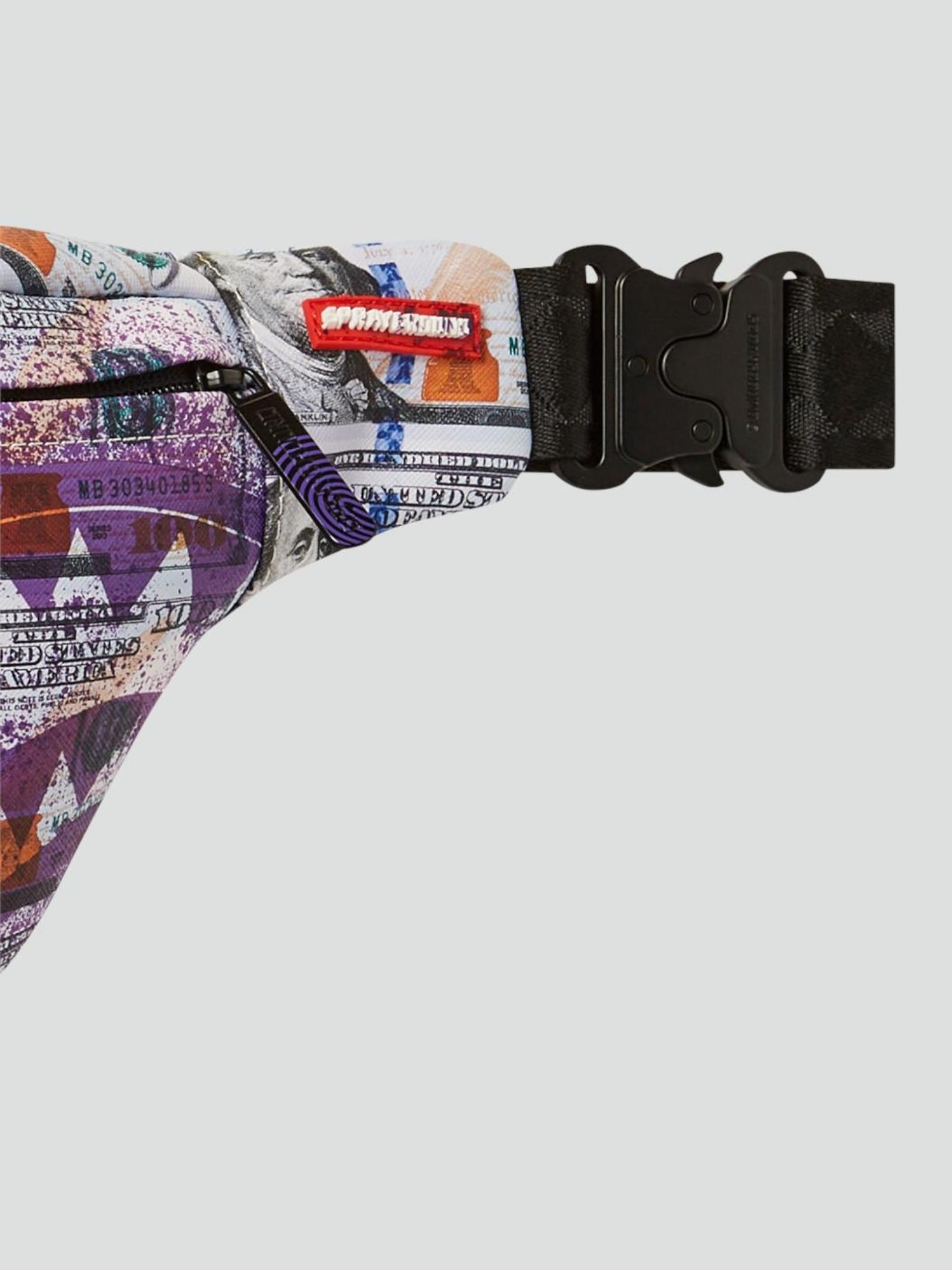 Marsupio "Money Splat Savvy" con Stampa Banconote