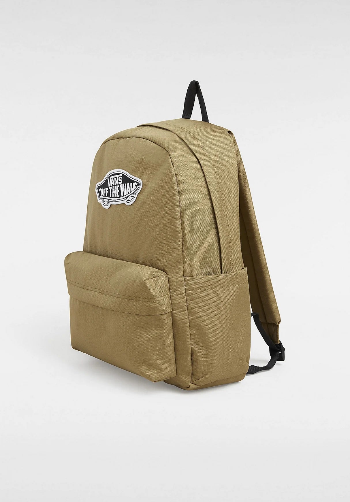 Zaino verde con Logo "Off The Wall" Unisex in Poliestere Riciclato