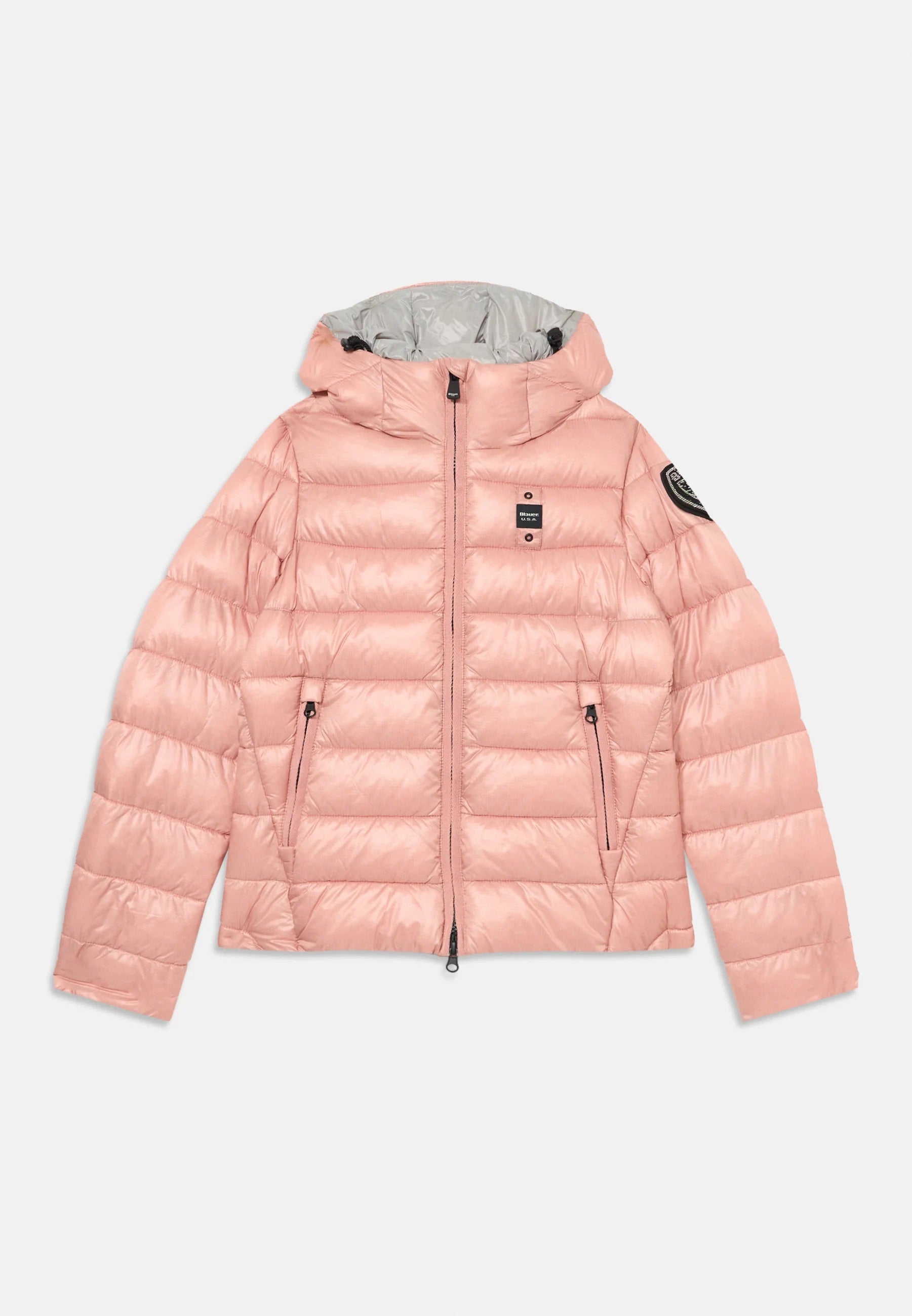 Piumino Bambina rosa "Caroll Junior" con Cappuccio