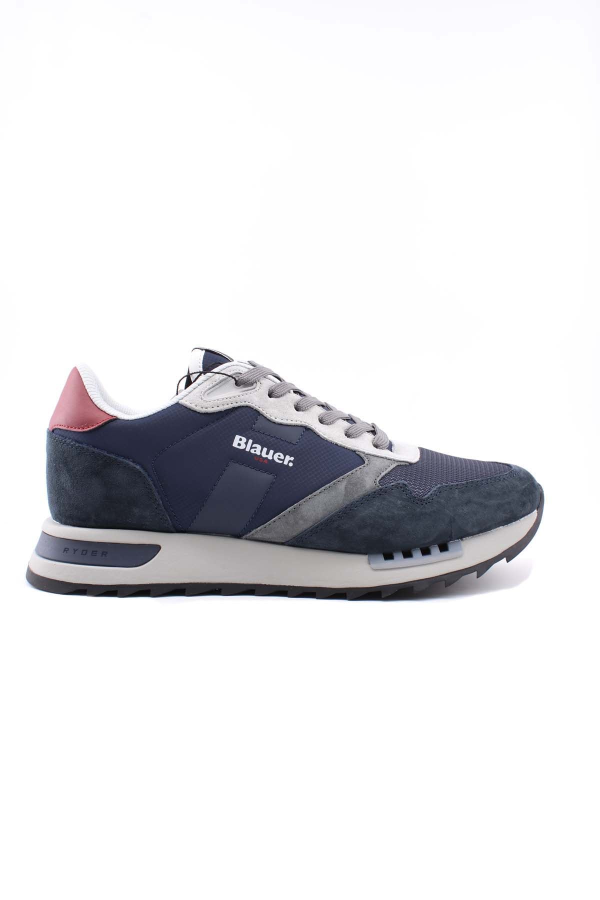 Sneakers "Ryder01" in Pelle Suede e Cordura con Suola Antiscivolo