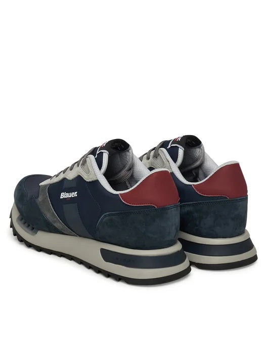 Sneakers "Ryder01" in Pelle Suede e Cordura con Suola Antiscivolo