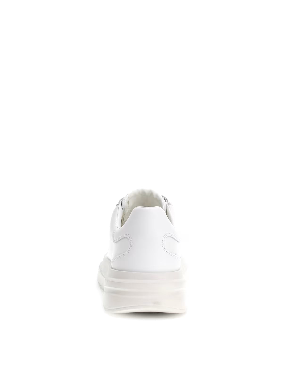 Sneaker "Elba" bianche in Pelle con Suola Platform