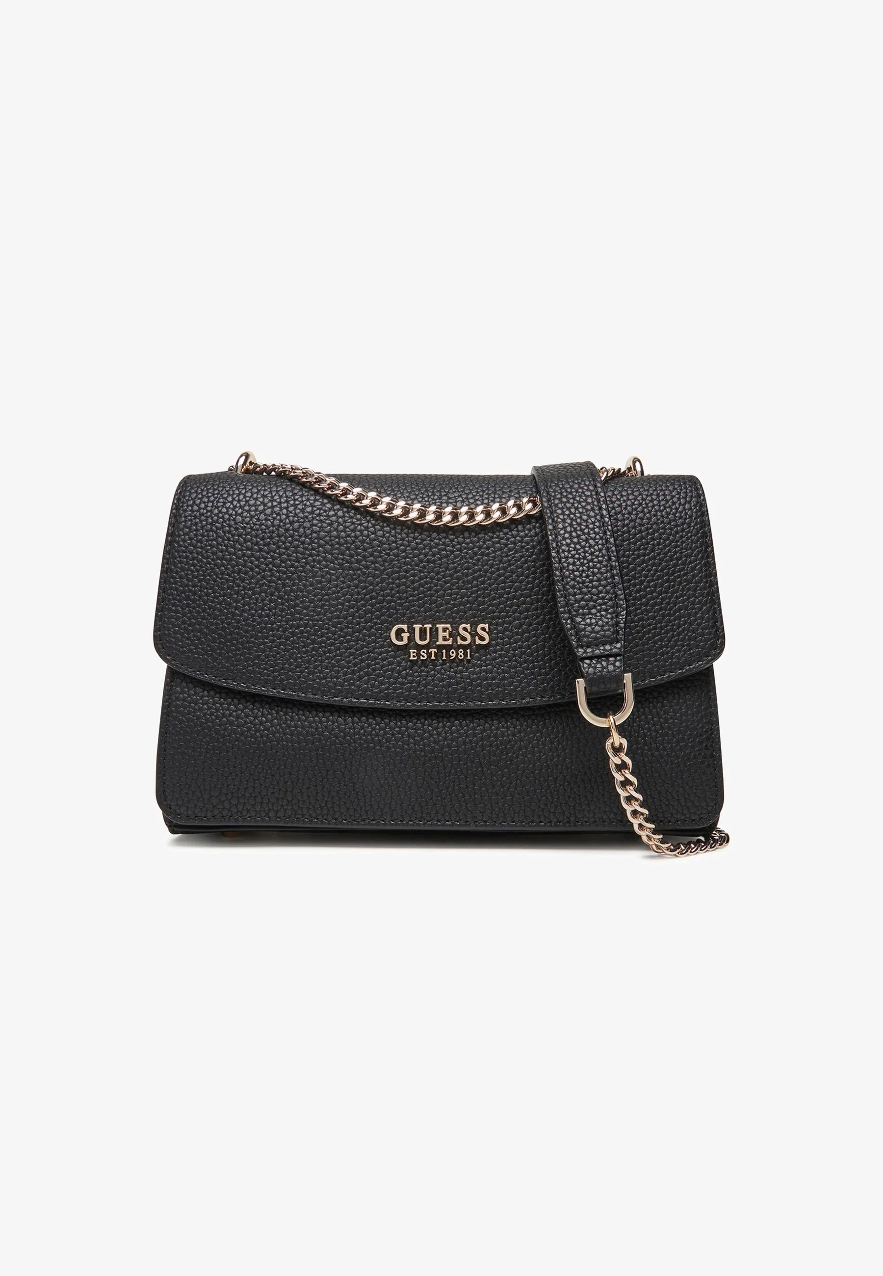 Borsa a Tracolla "Calista Convertible Xbody" Nera in con Catena Oro