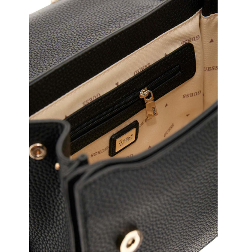 Borsa a Tracolla "Calista Convertible Xbody" Nera in con Catena Oro