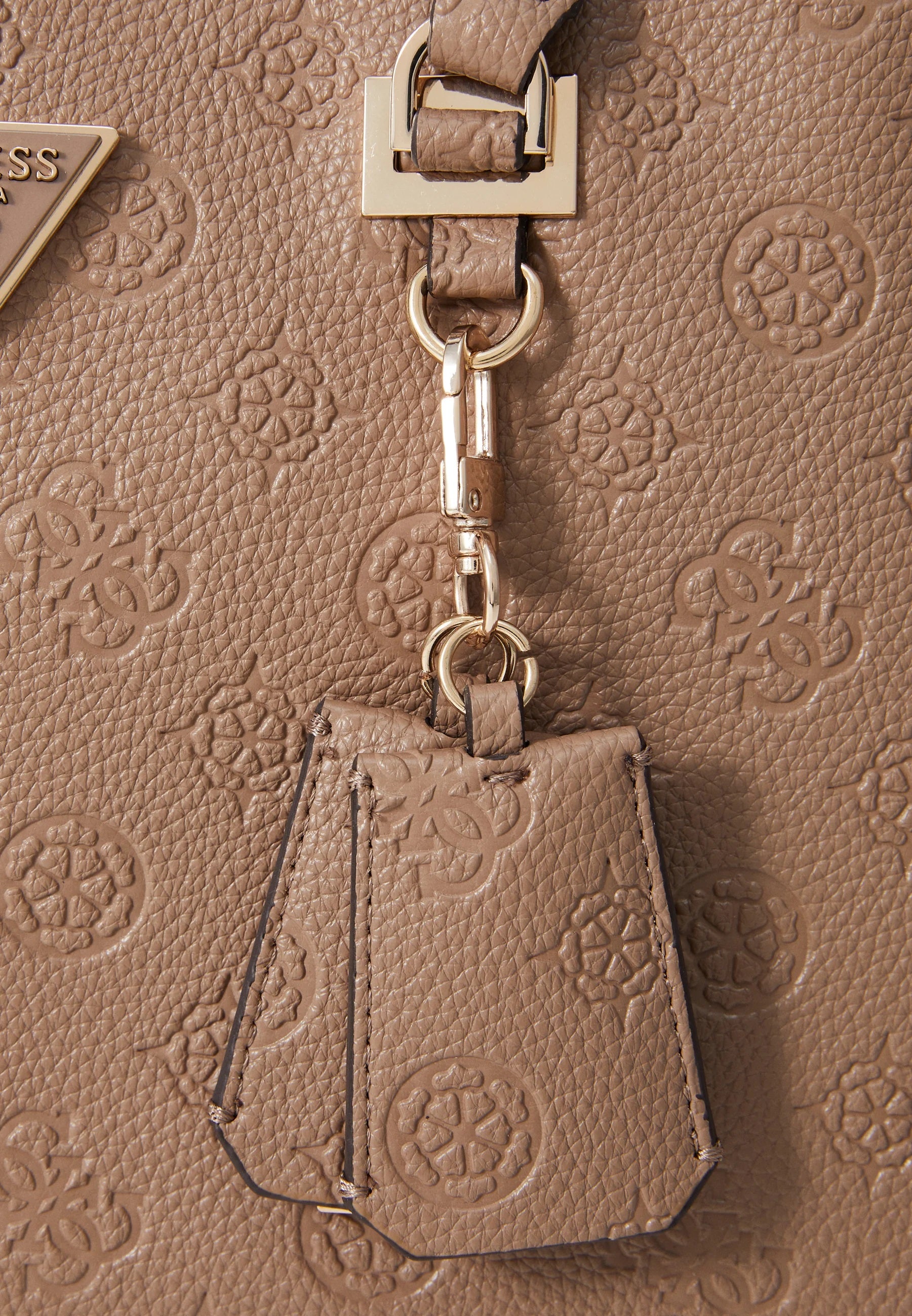 Borsa "Cresidia II Society Satchel" dark taupe con Logo Monogram 4G