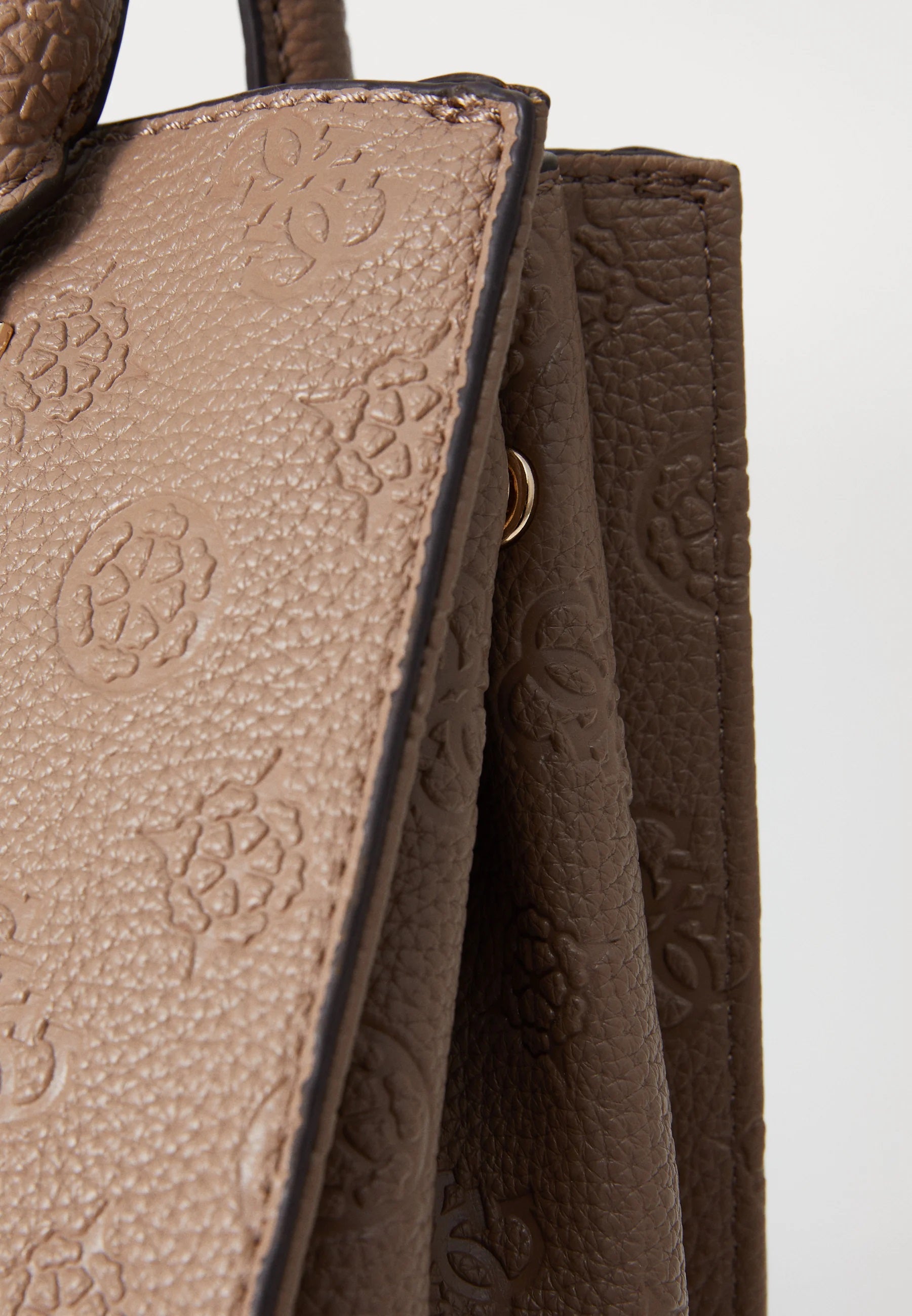 Borsa "Cresidia II Society Satchel" dark taupe con Logo Monogram 4G