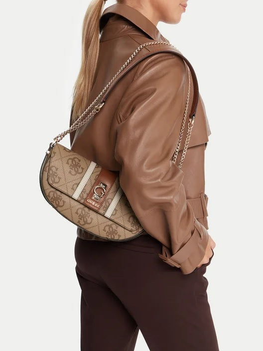Borsa a Tracolla "Erenia Convertible Xbody Flap" color Latte