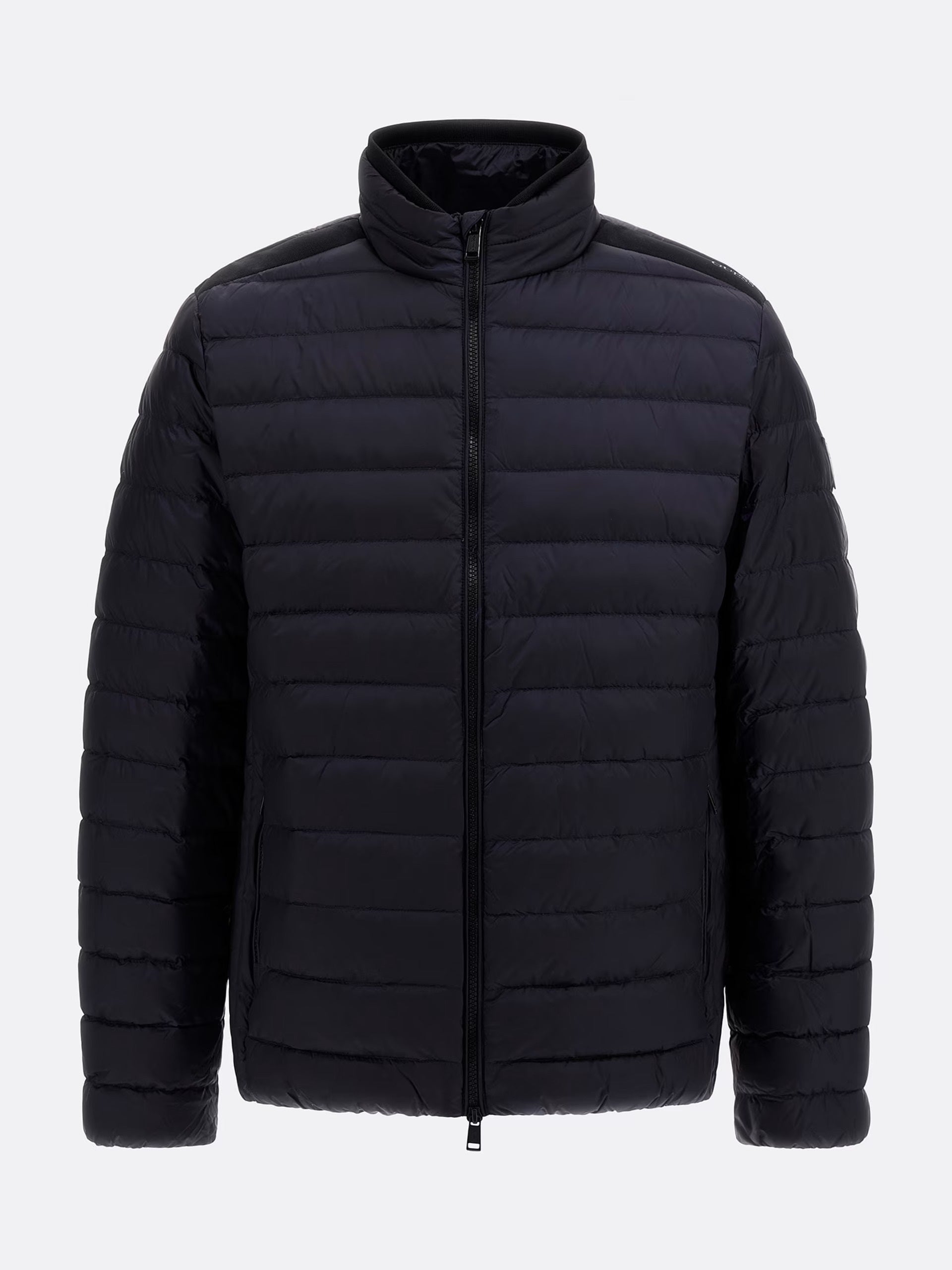 Piumino Blu Regular Fit con Zip e Imbottitura certificata RDS