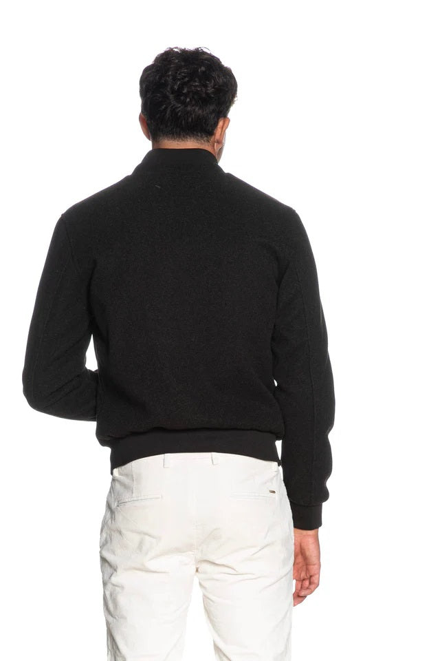 Giubbino Baracuta color moro in panno leggero