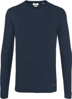 Maglia blu in Misto Viscosa Silk Touch