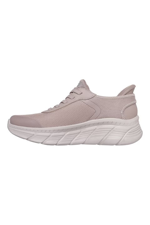 Sneakers "B Flex Lo - Graceful Stride" tortora con tomaia in maglia