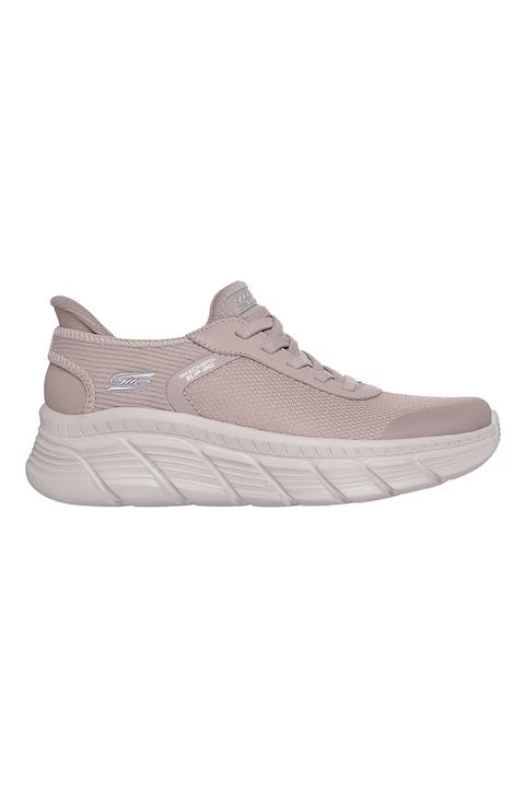 Sneakers "B Flex Lo - Graceful Stride" tortora con tomaia in maglia