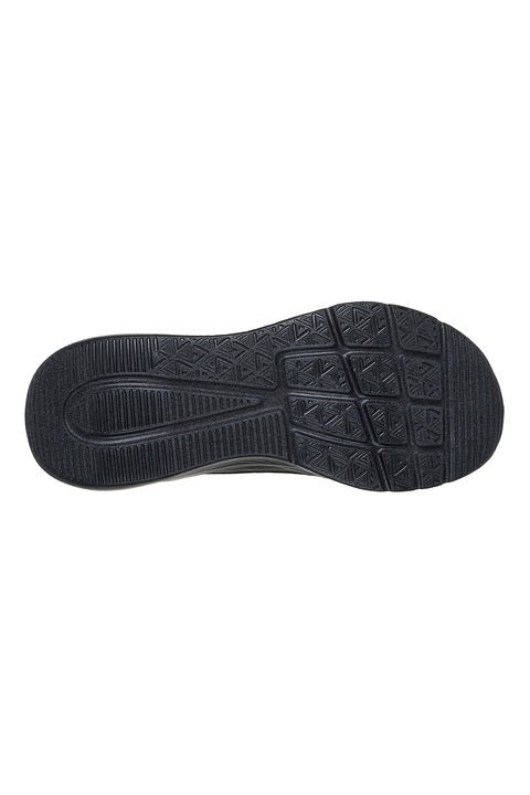 Sneakers "BOBS B Love" Nere in Ecopelle con Suola Alta