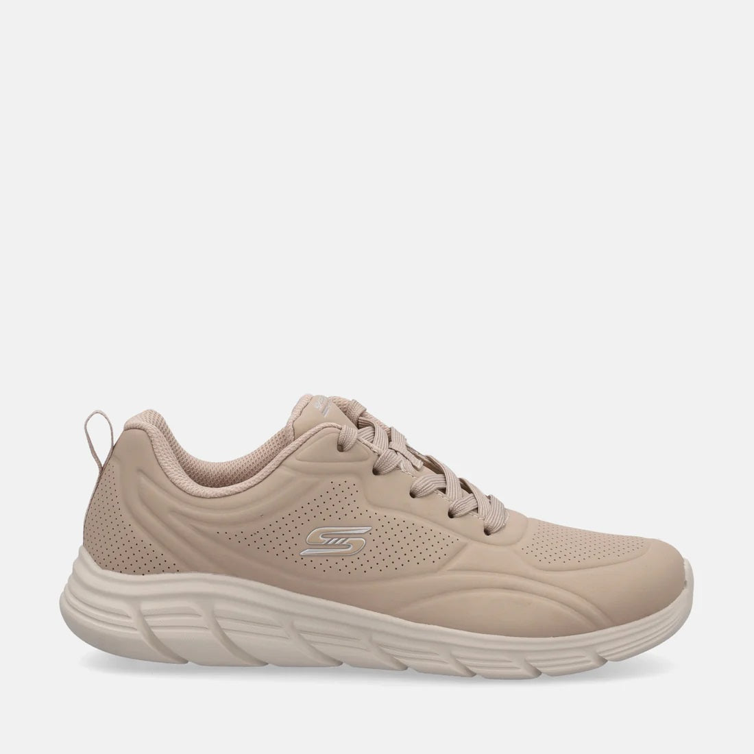 Sneakers da donna Skechers BOBS Sport B Flex LO - Cool Ease color nude