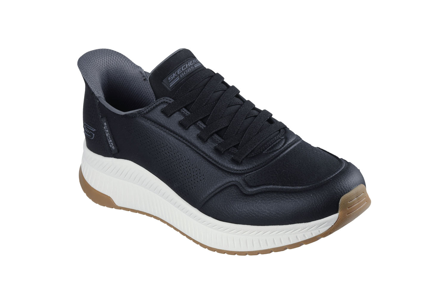 Sneakers "BOBS Squad 4 Direct Step" nere donna con Memory Foam