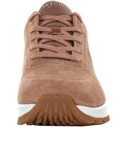 Sneakers "Uno Rugged Chillproof" nocciola in Pelle Scamosciata
