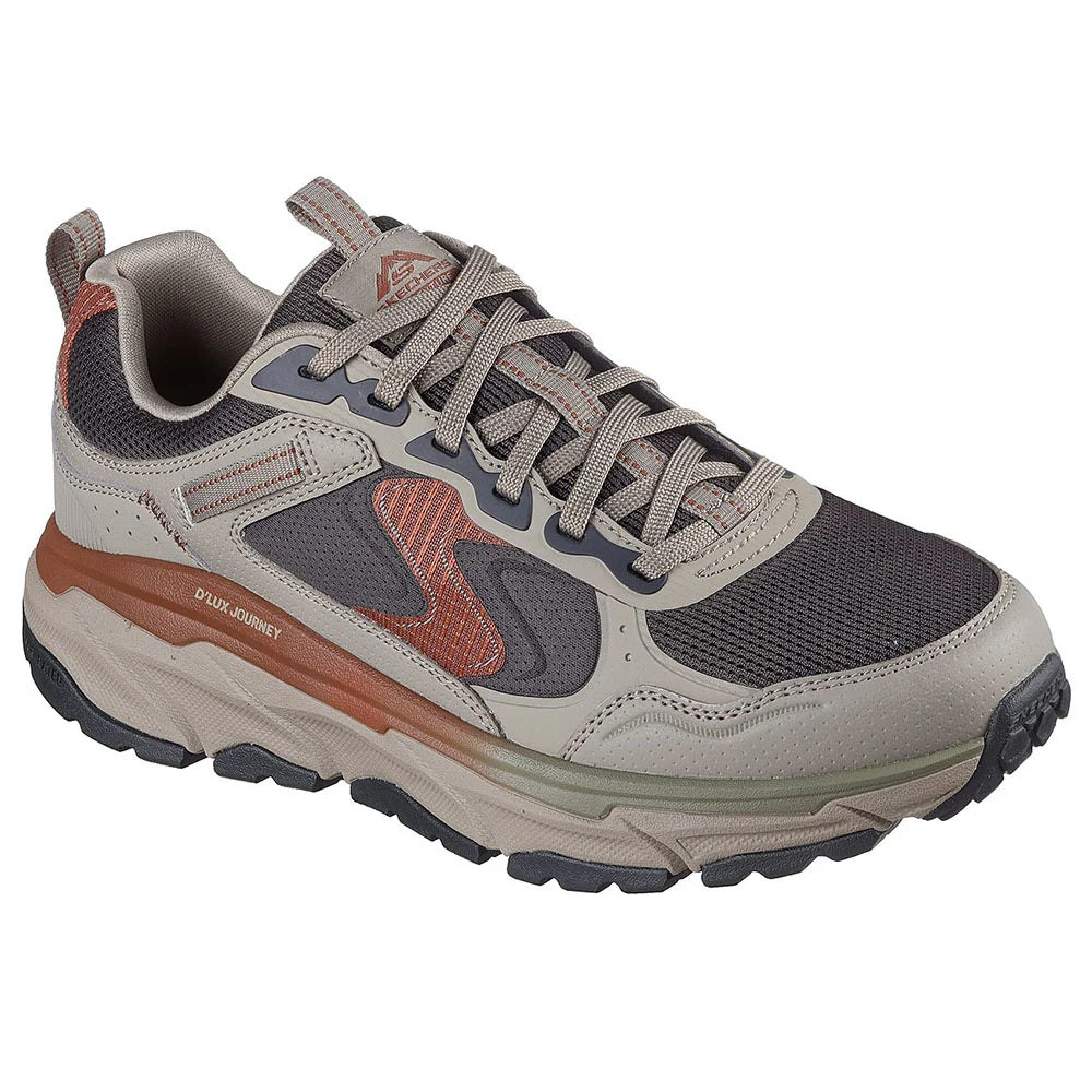 Sneakers "D'Lux Journey - Stylized Soul" Grigie in Mesh Traspirante