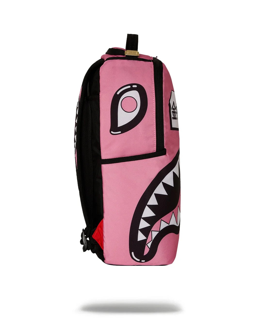 Zaino "Sakura Street Pink Bubble DLXR" Rosa con Bocca Shark