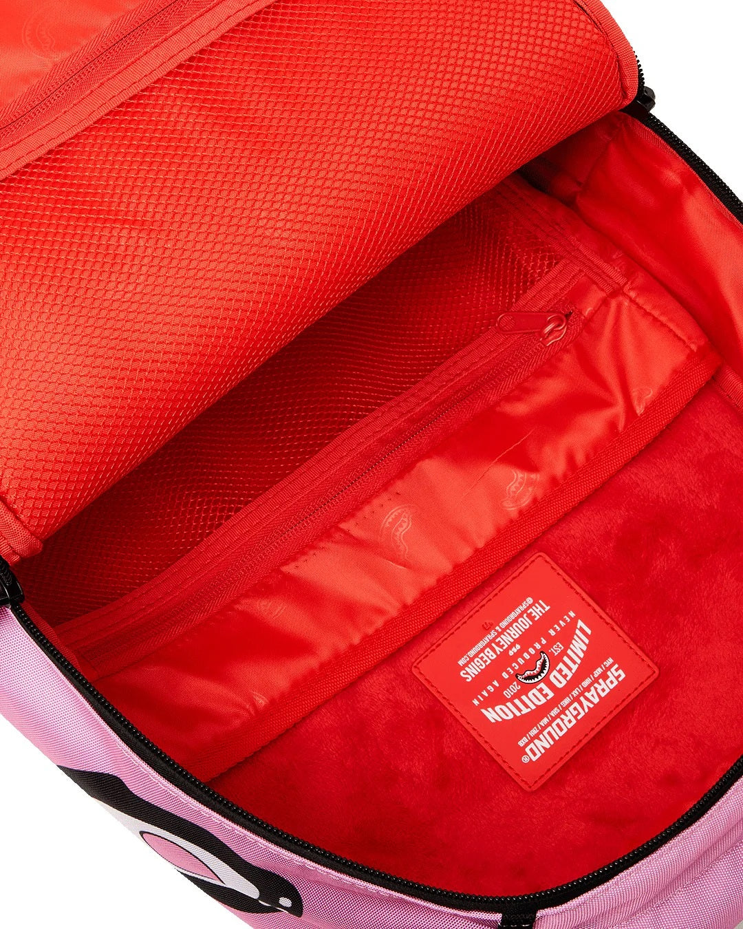 Zaino "Sakura Street Pink Bubble DLXR" Rosa con Bocca Shark