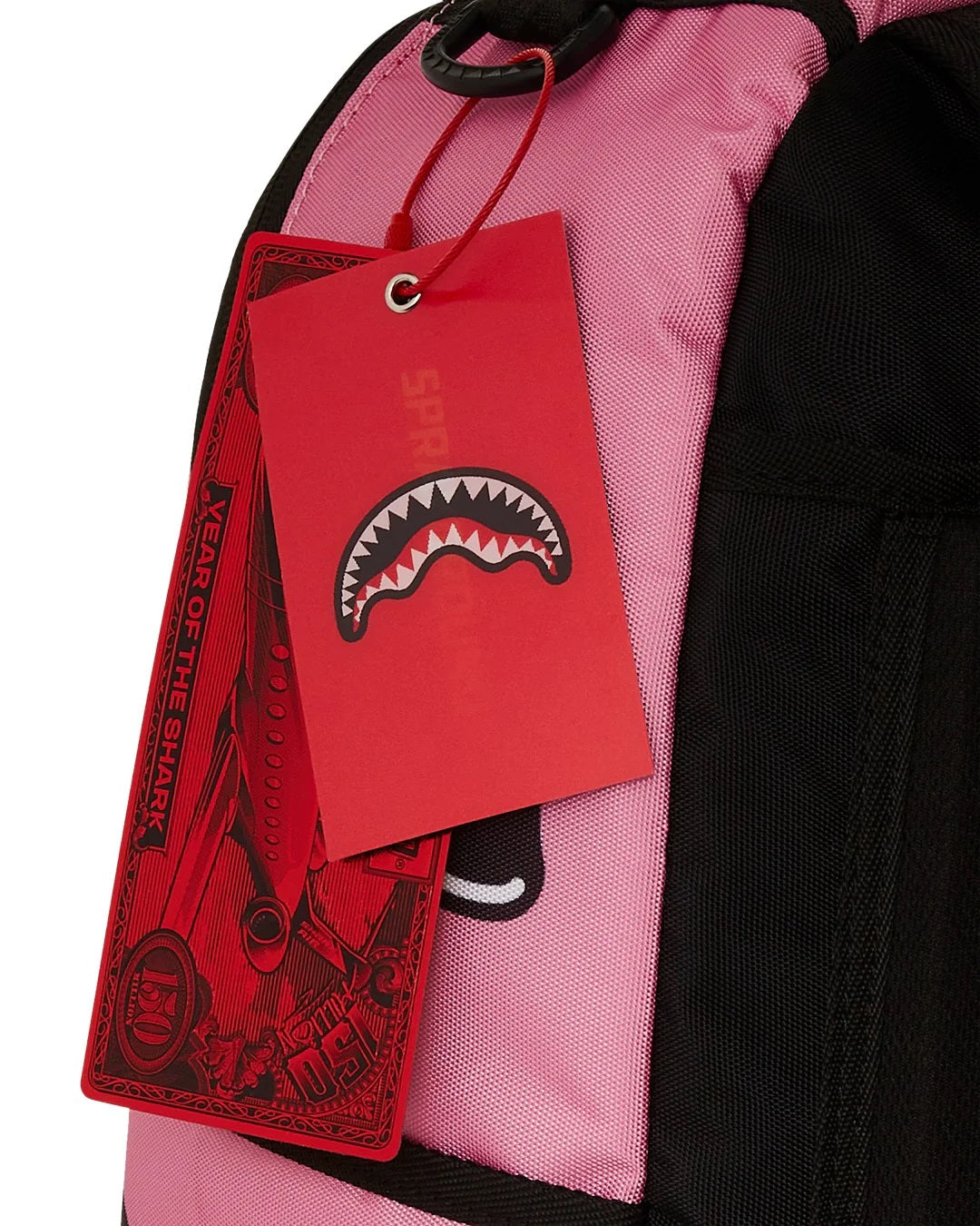 Zaino "Sakura Street Pink Bubble DLXR" Rosa con Bocca Shark