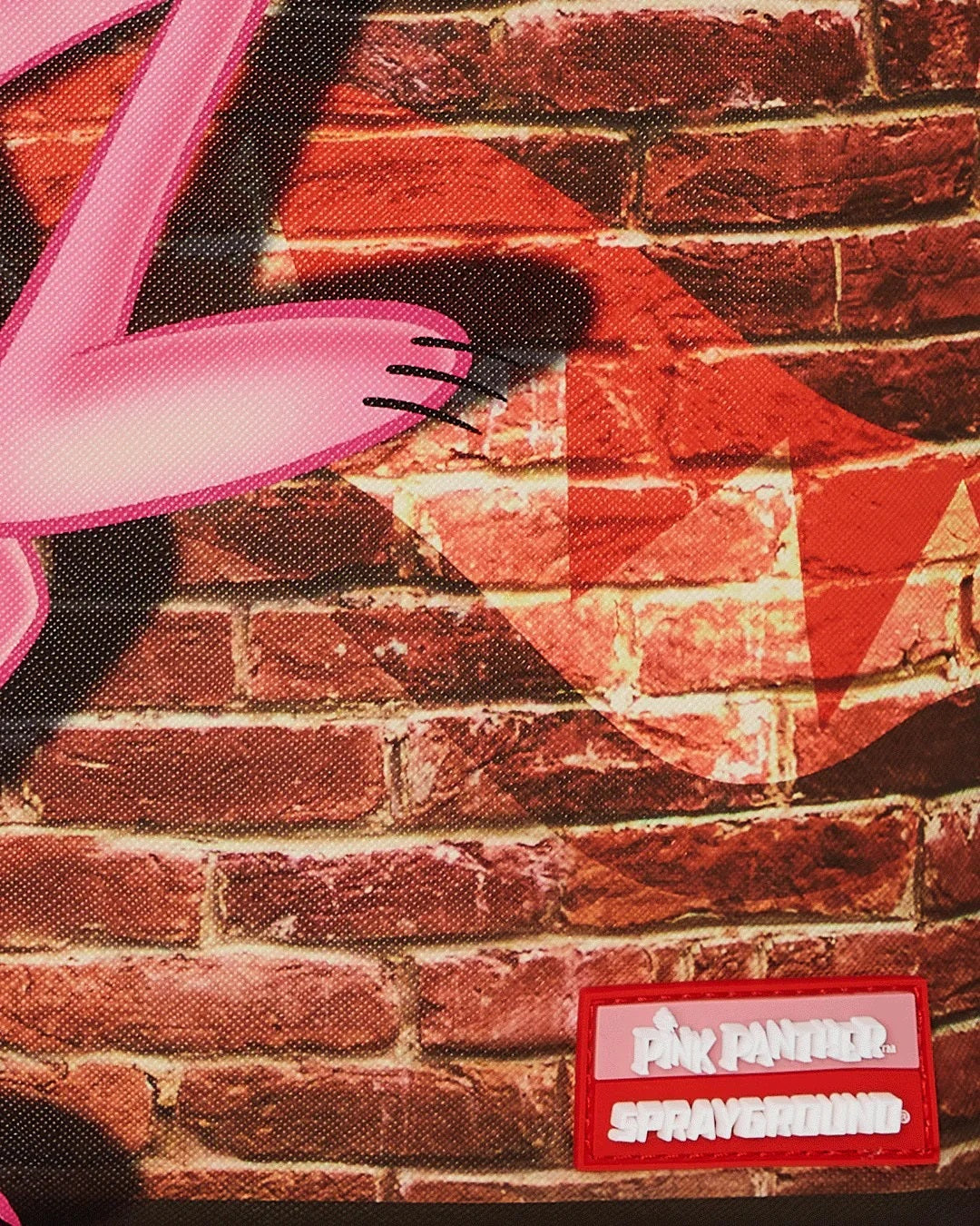 Zaino "Pink Panther Caught Sneaking DLXR" con Stampa marrone