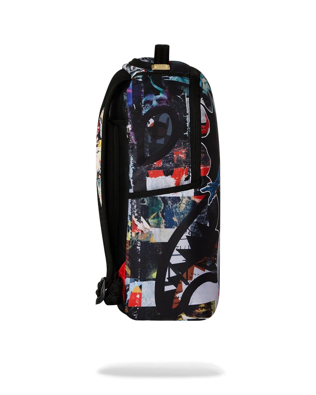 Zaino "Batman Collage Shark" Multicolor con Grafica DC Comics