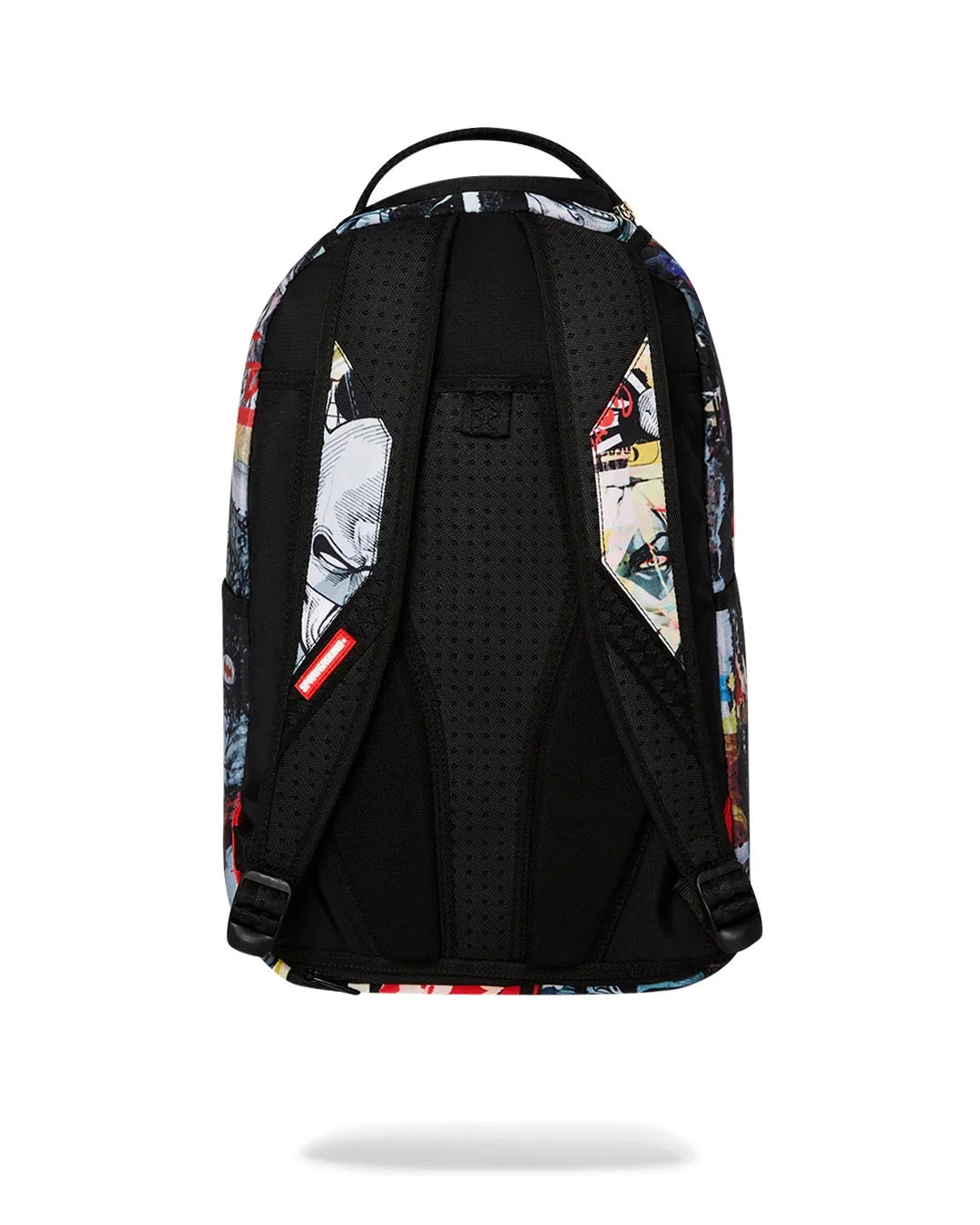 Zaino "Batman Collage Shark" Multicolor con Grafica DC Comics