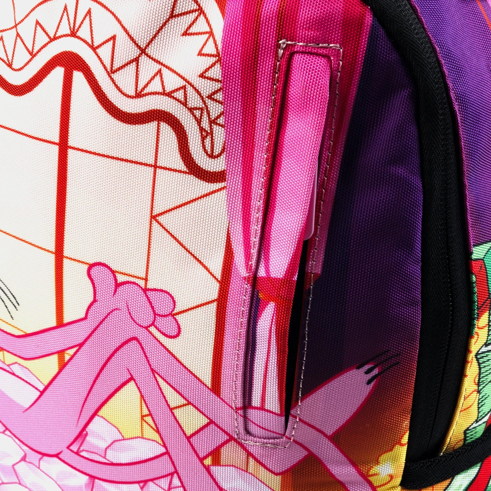 Zaino "Pink Panther Money Stash" Multicolore con Stampa Pantera Rosa