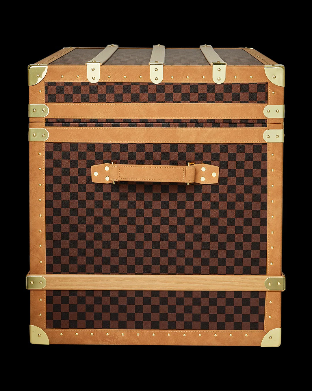 Baule da viaggio SAWTOOTH Sharks in Paris" in PVC e Legno con Ruote