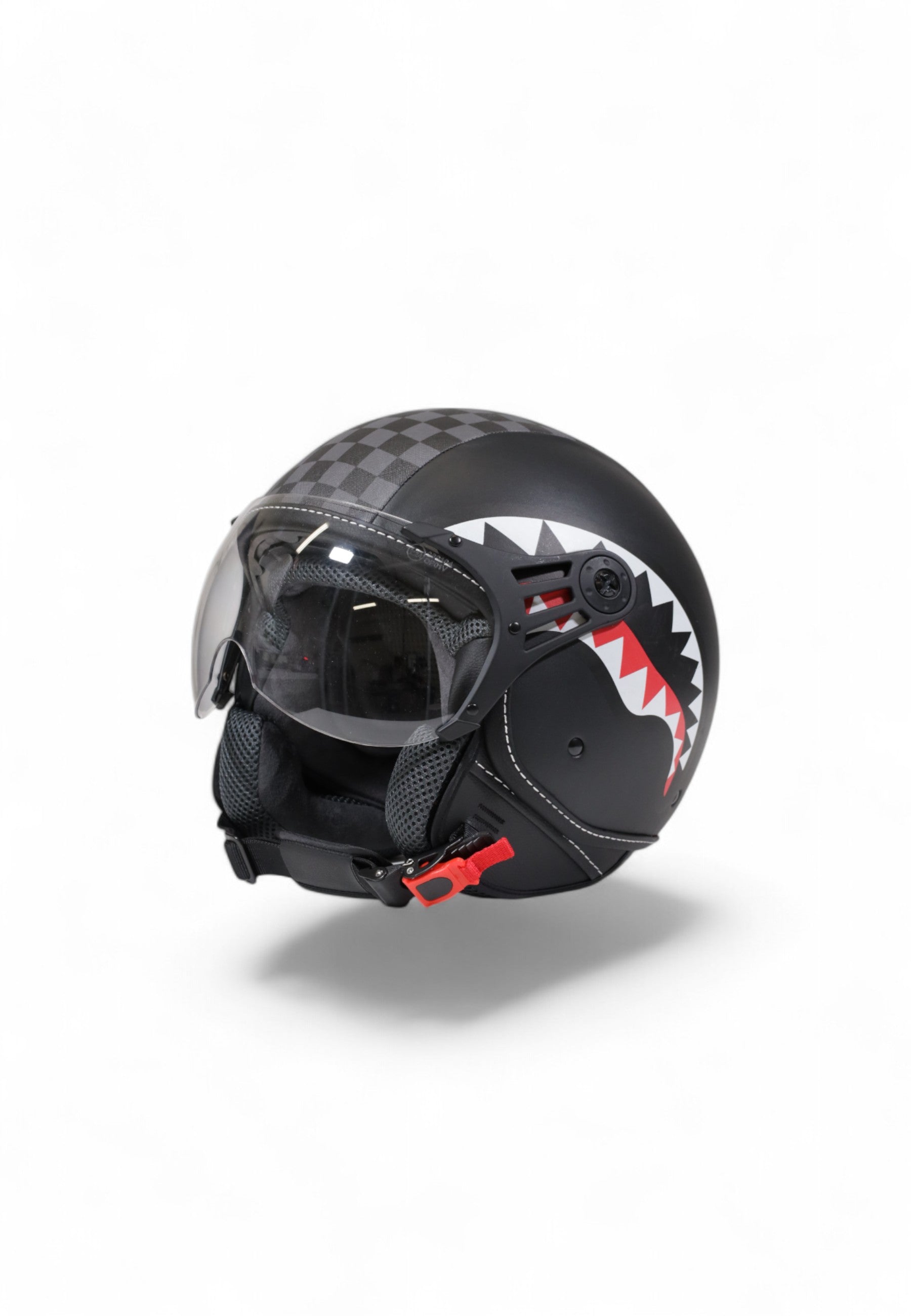 Casco "Sharks in Paris Helmet" nero/grigio con Grafica Shark