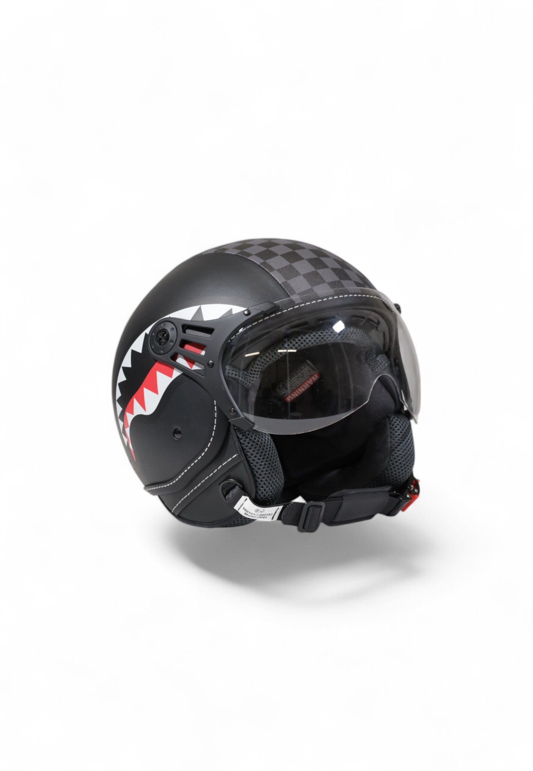 Casco "Sharks in Paris Helmet" nero/grigio con Grafica Shark